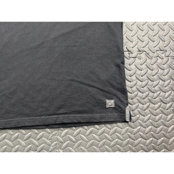 GUESS Jeans Shirt Adult Large Black Short Sleeve Outdoor Casual Preppy Men's - Picture 6 of 11